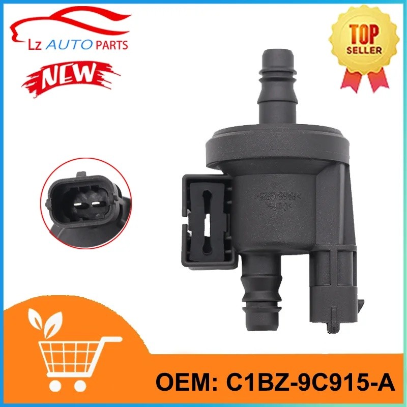 1pcs Vapor Canister Purge วาล์ว 994-038 C1BZ-9C915-A 2014-2019 สําหรับ Ford Fiesta, 2013- สําหรับ Li