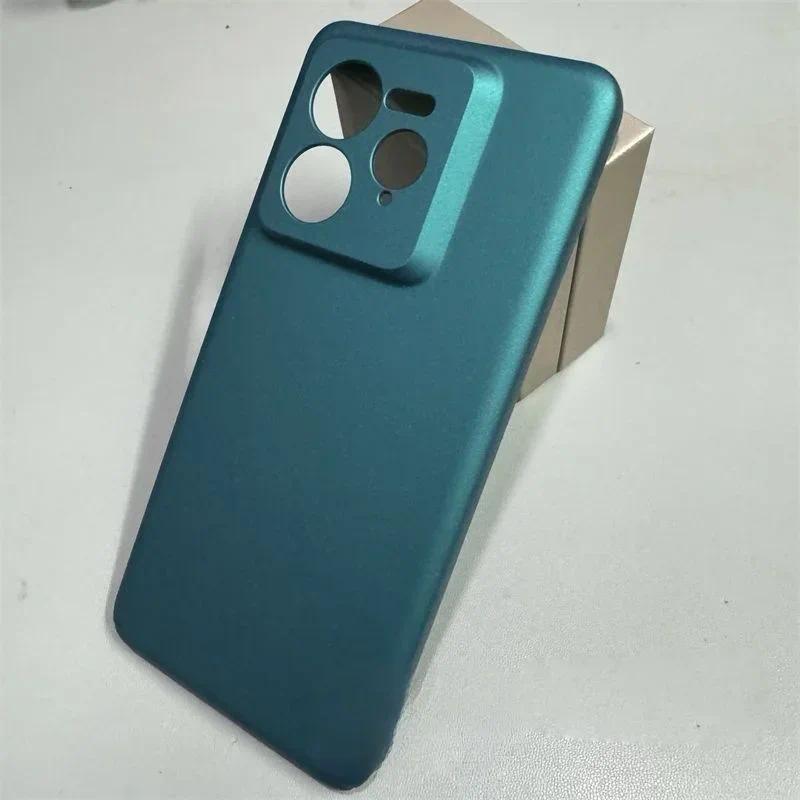สําหรับ Realme GT 7 Pro Frosted Sandstone กันกระแทก Hard PC Matte โทรศัพท์กลับสําหรับ Realme GT7 Pro