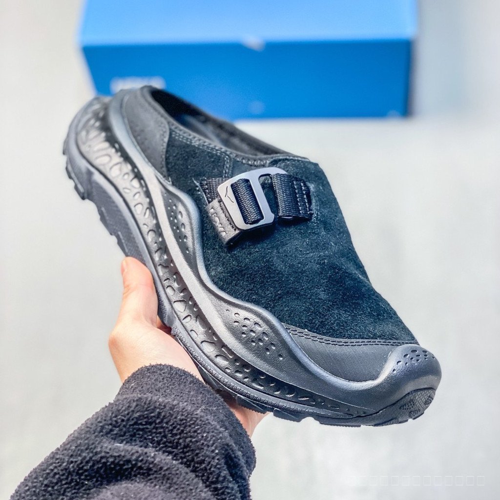 HOKA Ora Primo EXT Mule Shoes กันลื่น สีดํา