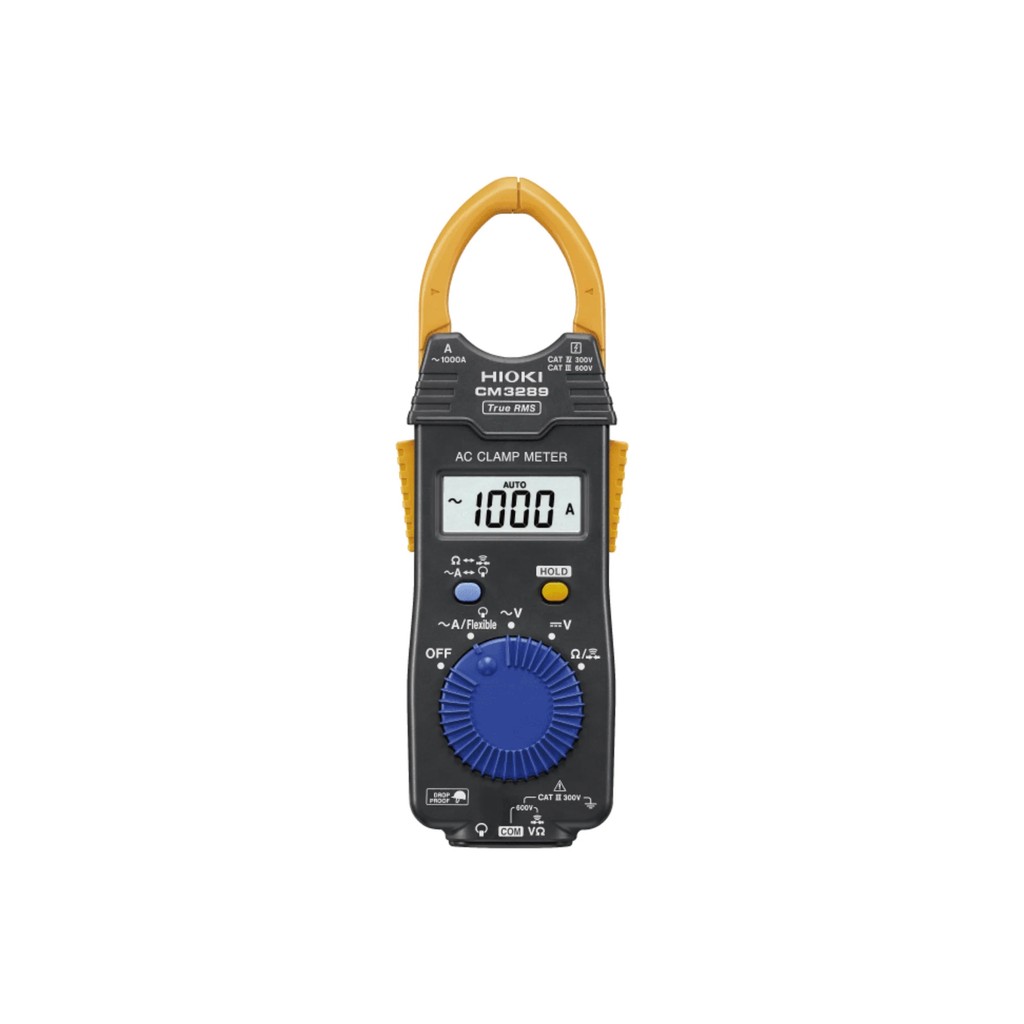 LN6O Original Hioki CM3289 True RMS 1000A Hi Tester AC Clamp บนการวัดอิเล็กทรอนิกส์