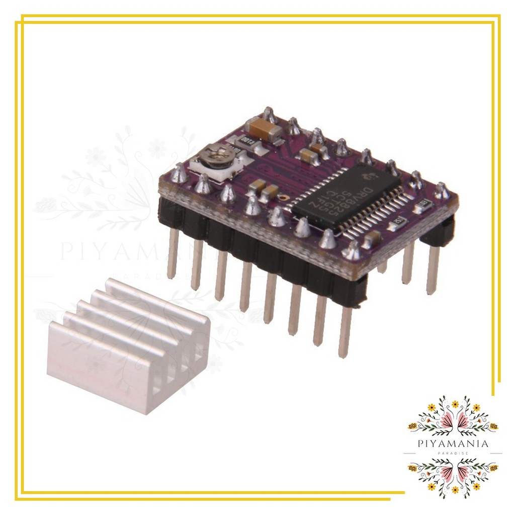 PAJAMANIA DRV8825 3D เครื่องพิมพ์ StepStick drv 8825 Stepper Motor Driver Reprap RAMPS Board