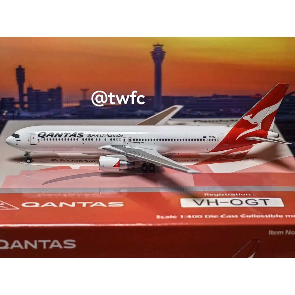 PM pandamodel Australian Airlines Australia Airlines B767-300ER VH-OGT 1: 400 Mesh Test Flawless Boe