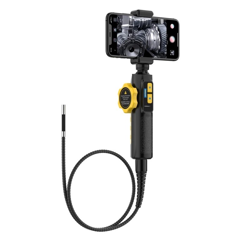 V3AP AUTOOL SVB302 รถอุตสาหกรรม Endoscope กล้องตรวจสอบยานยนต์ USB Video Borescope พร้อมไฟ Autofocus 