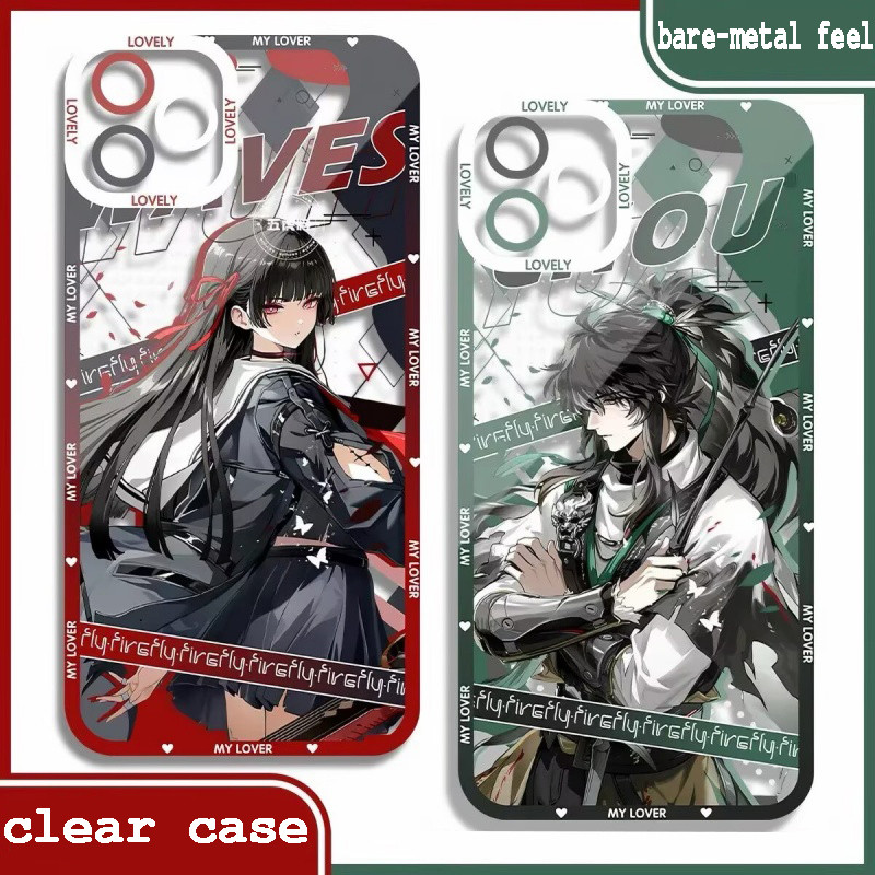 Wuthering Waves Jinhsi Changli Hiyuki CHISA QIUAN เคสโทรศัพท์สําหรับ VIVO Y22 Y22S Y400 V30E V20 SE V23 V23E V27 V27 V27E V29E V25 Pro กรณีกรณีTPUนุ่ม