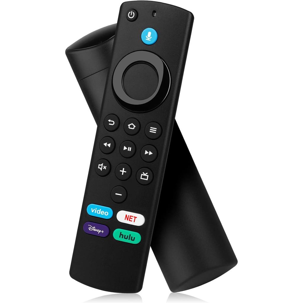 Voice Firestick Remote Replacement Fit for Fire-Smart TV Cube, TV 4K/4K Max(1st/2nd Gen), TV Stick, 