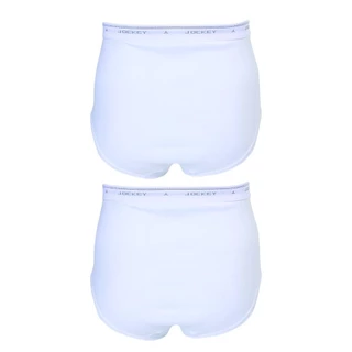 JOCKEY UNDERWEAR กางเกงในชาย รุ่น KU 1017CS FULL RISE BRIEF สีขาว (แพ็ค 2 ชิ้น)