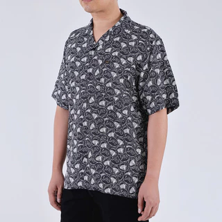 LEE เสื้อเชิ้ตแขนสั้นผู้ชาย รุ่น LE S326MSHSF07 สีดำ