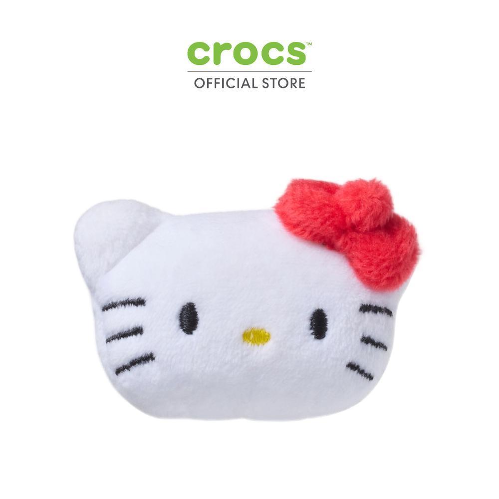 CROCS ตัวติดรองเท้า JIBBITZ™ SANRIO® PLUSH HELLO KITTY®