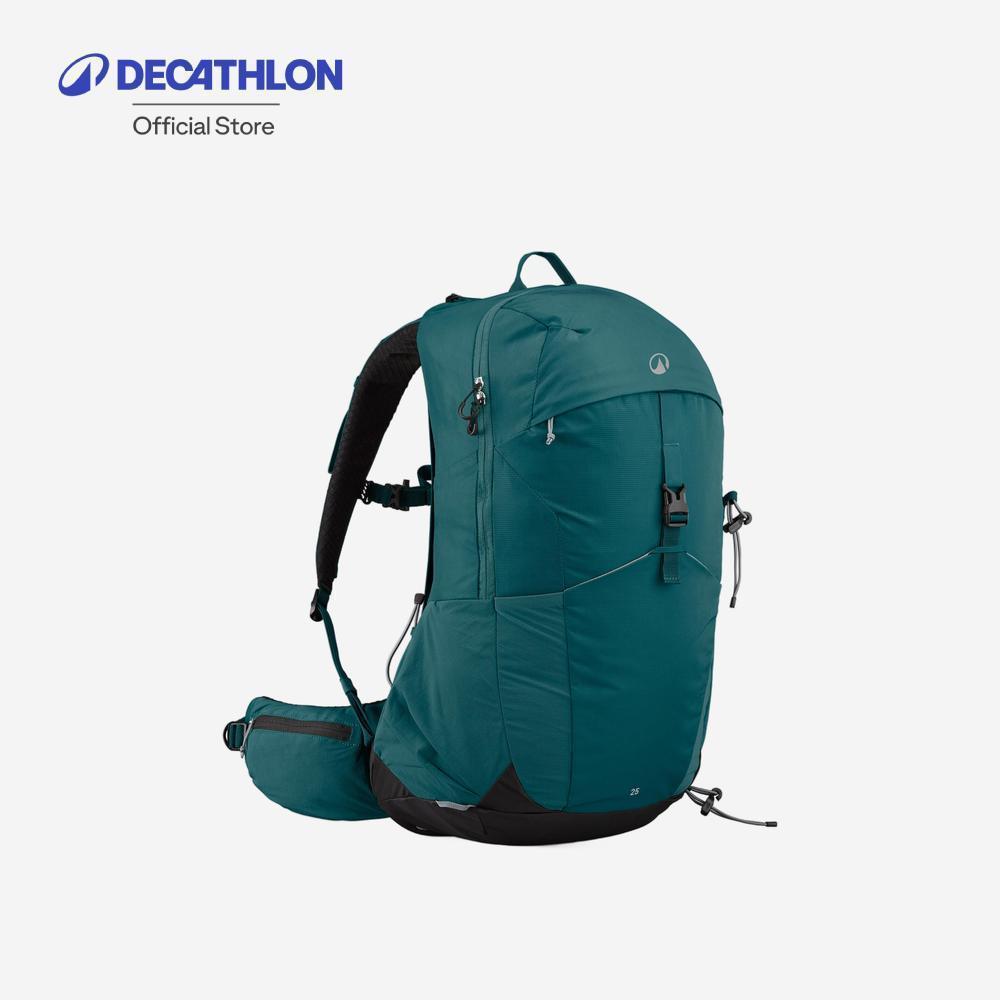 Decathlon 25L Ventilated Hiking Backpack กระเป๋าเป้เดินป่าระบายอากาศได้ดี รุ่น Mh500 ขนาด 25 ลิตร - Navy Green