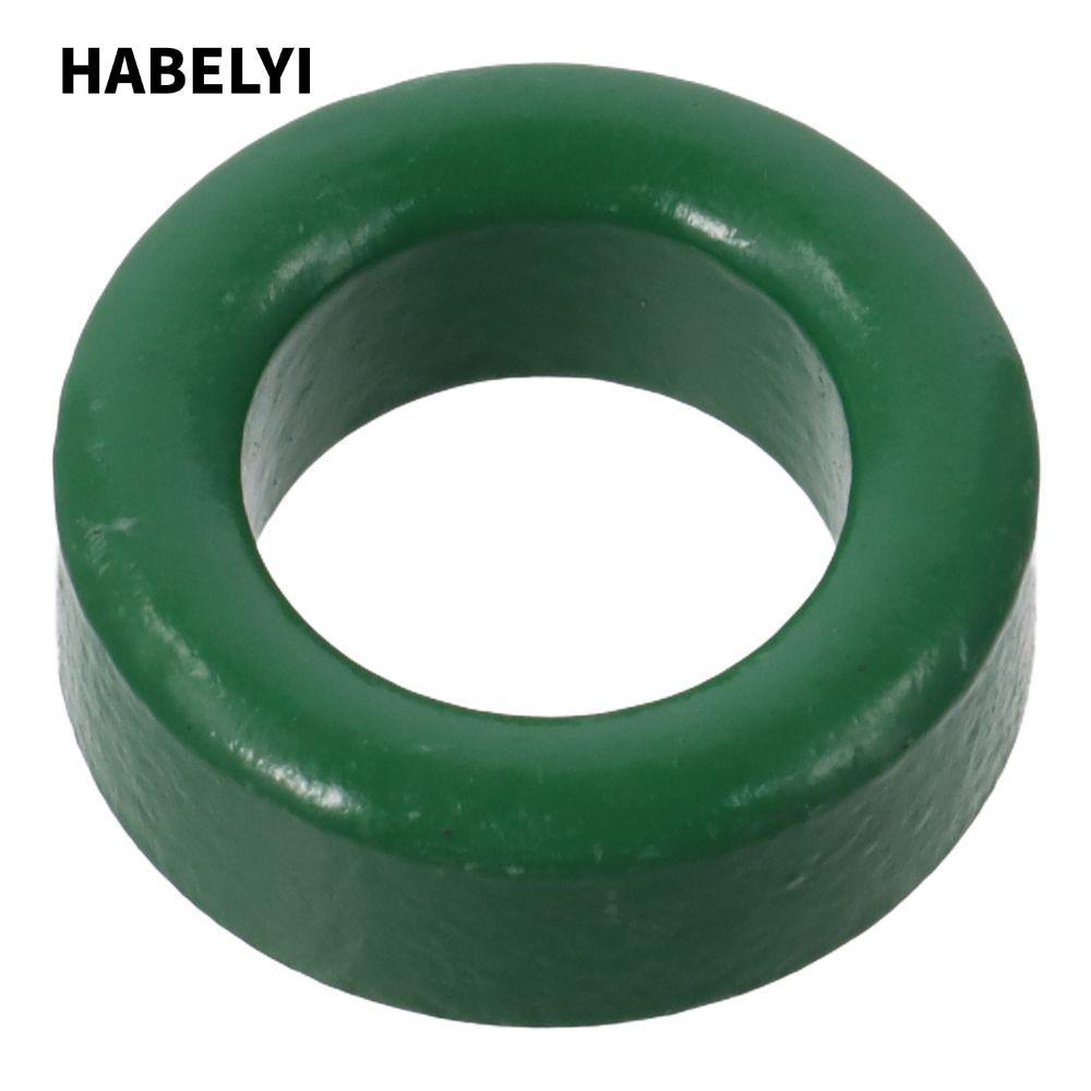HABELYI Toroid Ferrite Core, Ferrite Chokes Ring Restraining Interfal, Metal Power Transformer สีเขี