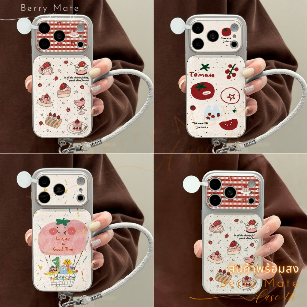 เคสสำหรับหัวเว่ย ส่งจากไทย ขนมผลไม้ น่ารัก เคสนิ่มสีเงินลุคซีรีส์17 For Huawei Honor200 400PRO X5C X