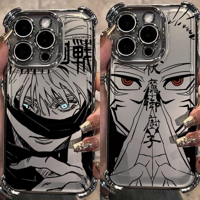 สําหรับ OPPO Reno 16F 16 15F 15 Pro 14F 14 13 Pro 13F 12F 11F 11 12 10 Pro Plus 5G Jujutsu Kaisen Gojo Satoru Megumi Ryomen Sukuna เคสโทรศัพท์