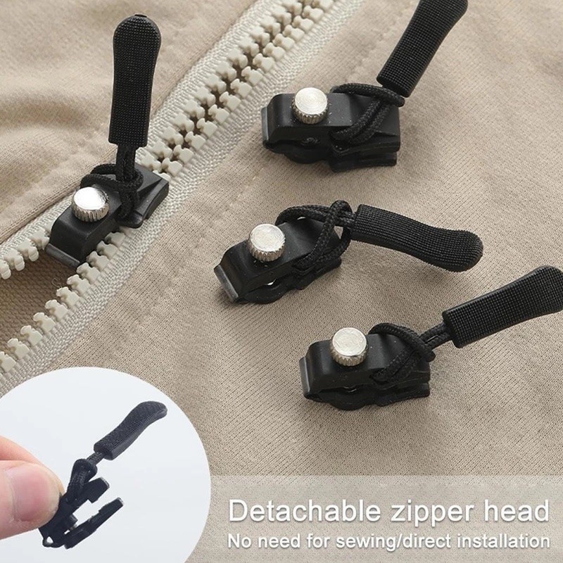 [TECHNICAL ] PAHE 3 PCS REPLACEMENT สําหรับ DAMAGED Zipper JACKET BAG Universal กางเกงซิป Hook Pulle