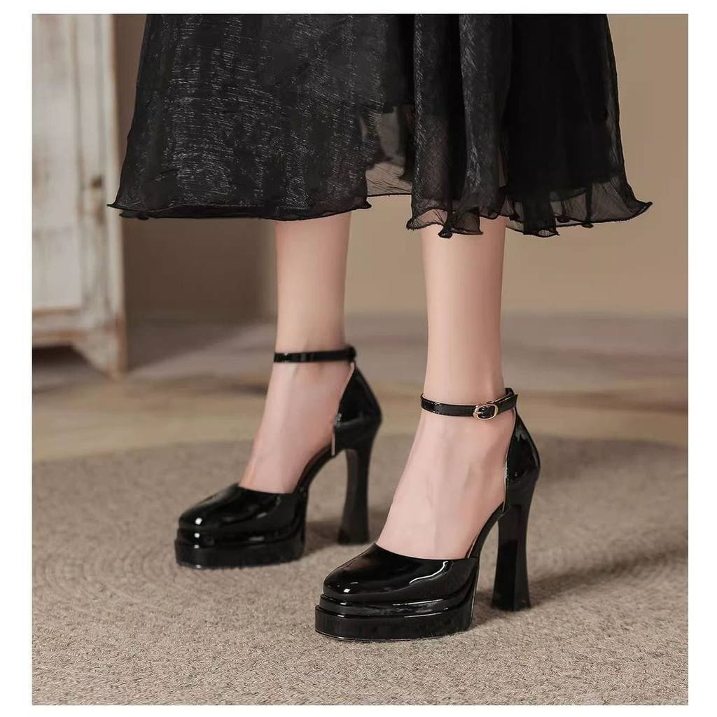 Wendy Fashionhomez 8747 Bella Noir Heel / Bella Noir Kasut Tumit Tinggi (saiz 35-40) - BIG CUT