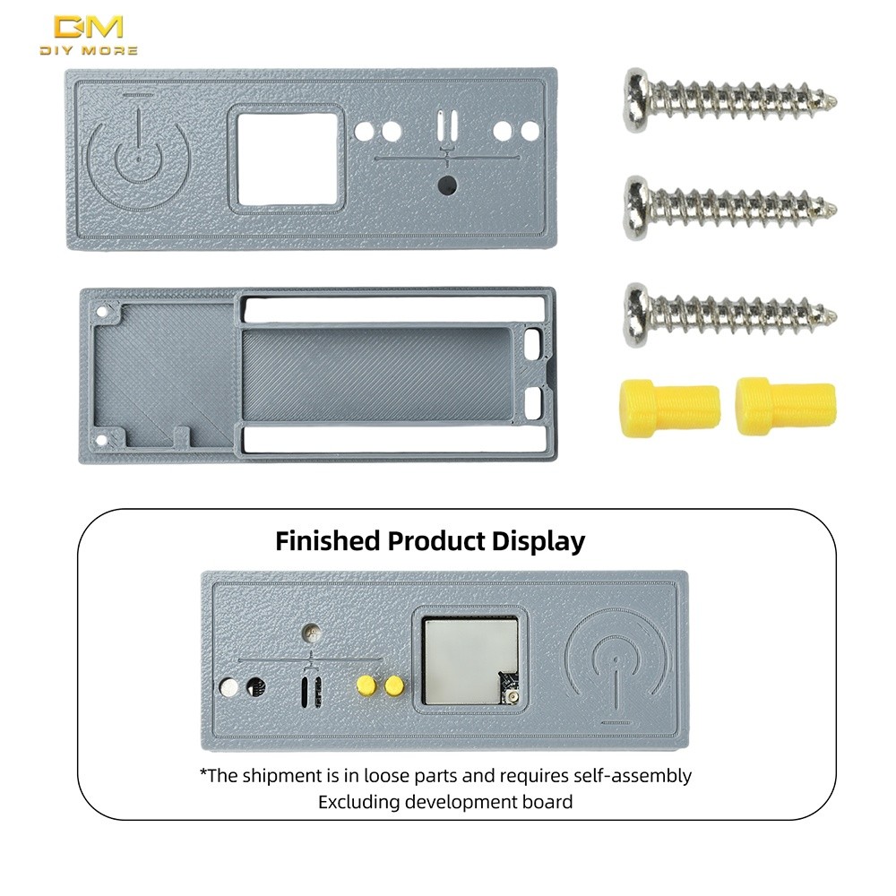 DIYMORE ESP32-S3 Wi-Fi/บลูทูธ Development Board ขยายกรณี 44-Pin พร้อมเสาอากาศหลุมและ GPIO Pins3D-พิมพ์กรณี DIY ชุด