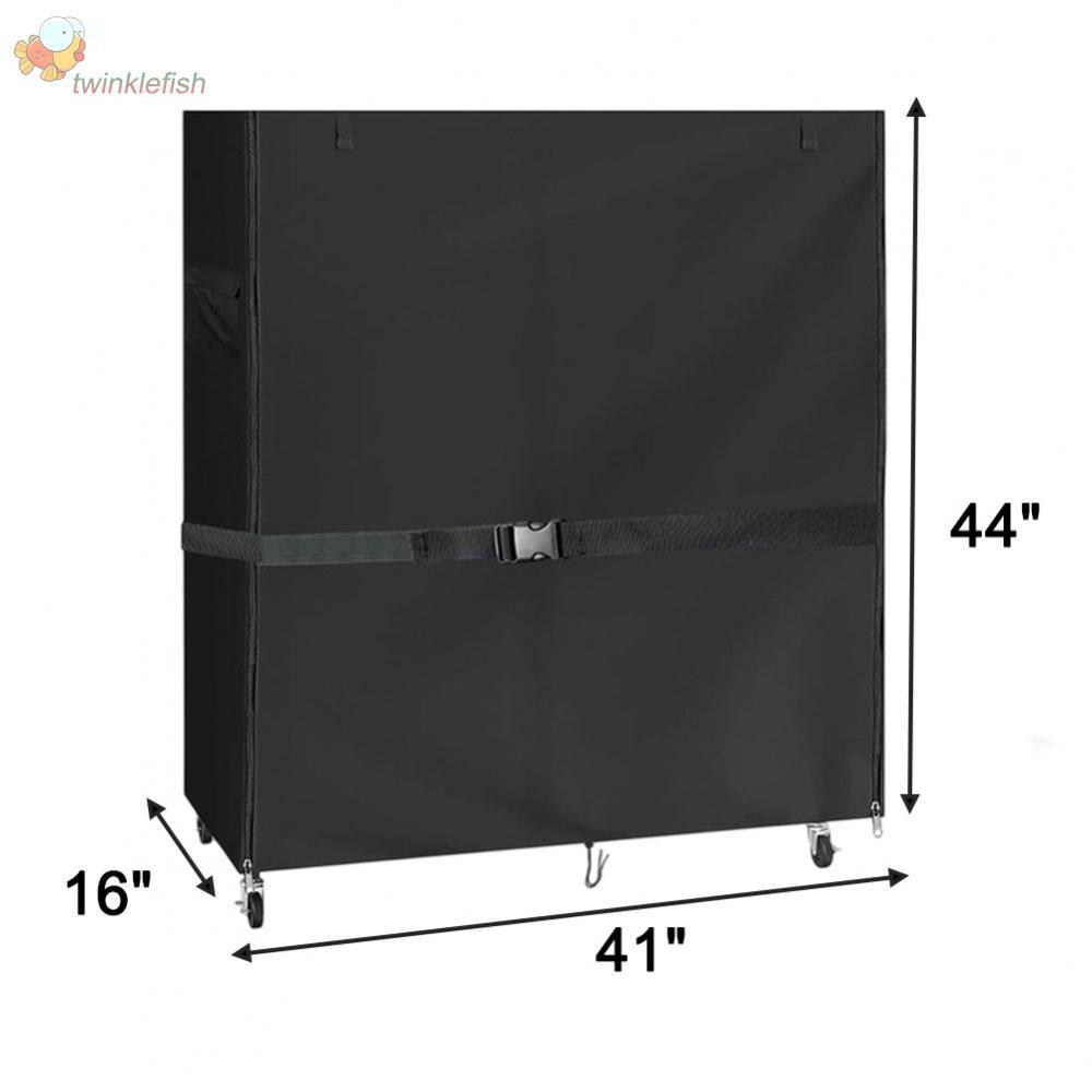 ถุงกอล์ฟสีดํา Garage Organizer Stand Cover กันน้ํา 210D ผ้า 104 41 112 ซม