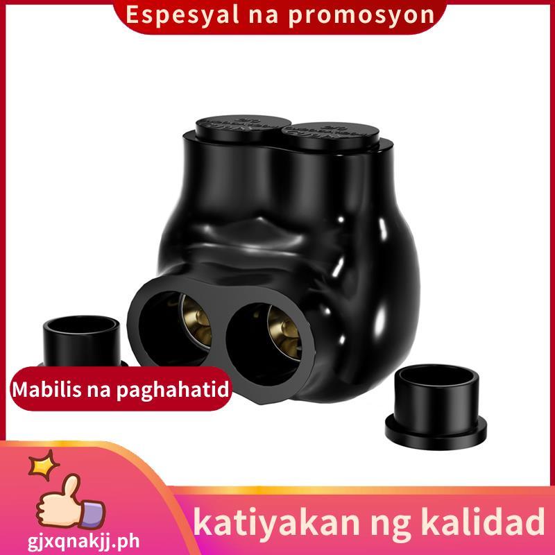 ฉนวนเชื่อมต่อ 2 พอร์ต Multi Tap Connector 2/0-6 AWG Single-Sided Entry Wire Connectors Slotted Hex.g
