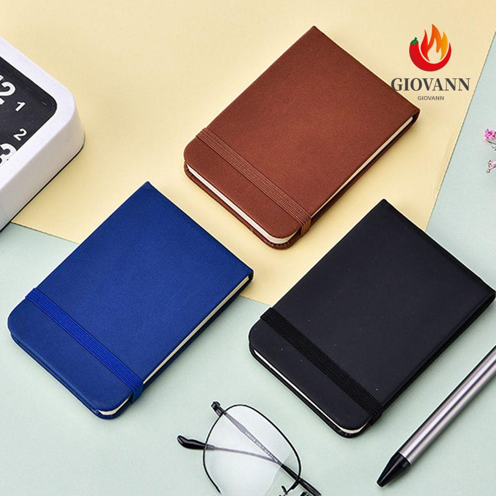 GIOVANNI Pocket Notebook Study Work Office แผ่นบันทึกรายสัปดาห์รายเดือน Agenda Mini Notebook