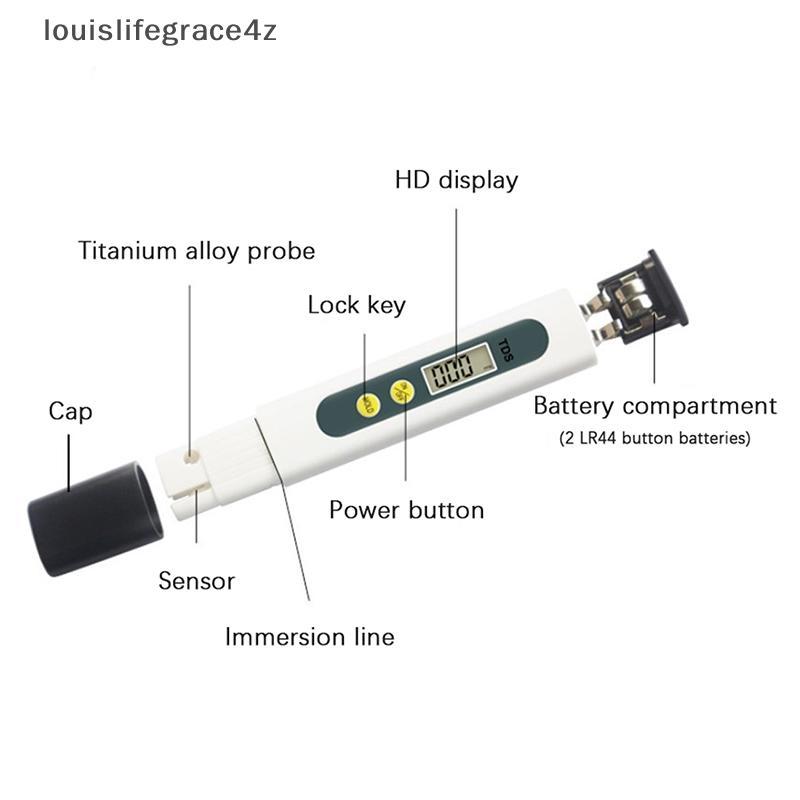 0.01 Tds Ec PH Meter สําหรับปากกาทดสอบ PH ดิจิตอลคุณภาพน้ําพร้อมช่วง 0-14 PH