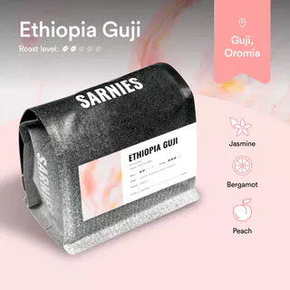 เมล็ดกาแฟ เอธิโอเปีย กูจิ บิชารา G1 Washed | Ethiopia Guji Bishala G1 Washed | Medium Light | Jasmine, Bergamot, Peach