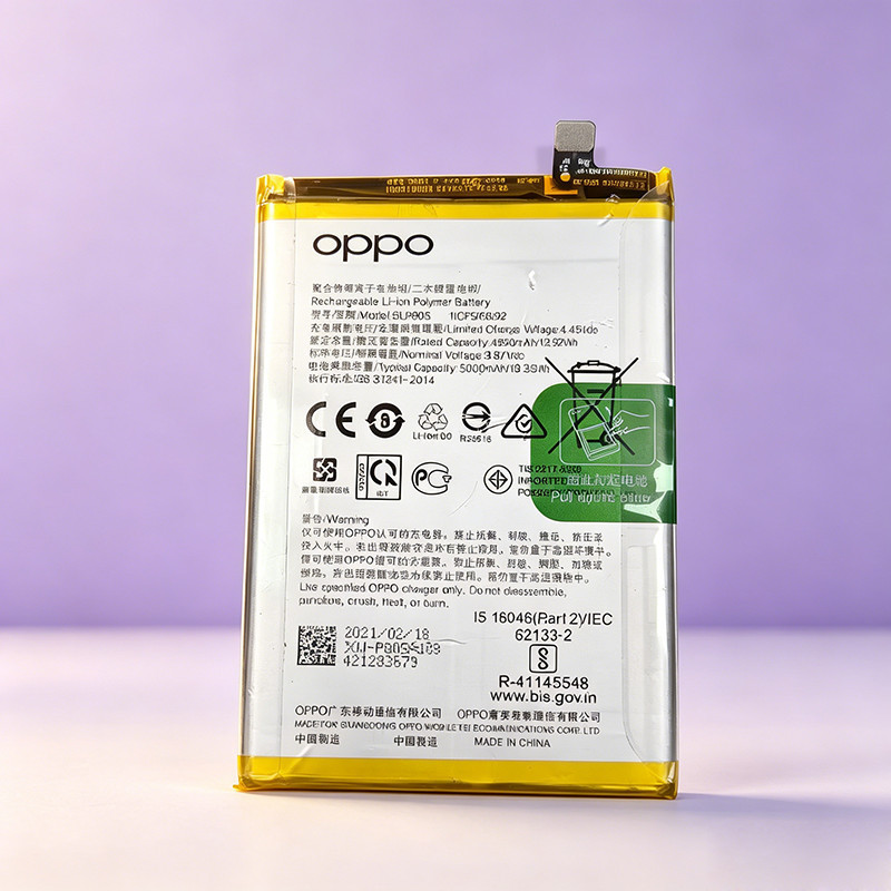เหมาะสําหรับ OPPOA32/53/53s/554G/935GBLP805 แบตเตอรี่เดิม BLP805 พร้อมเครื่องมือ