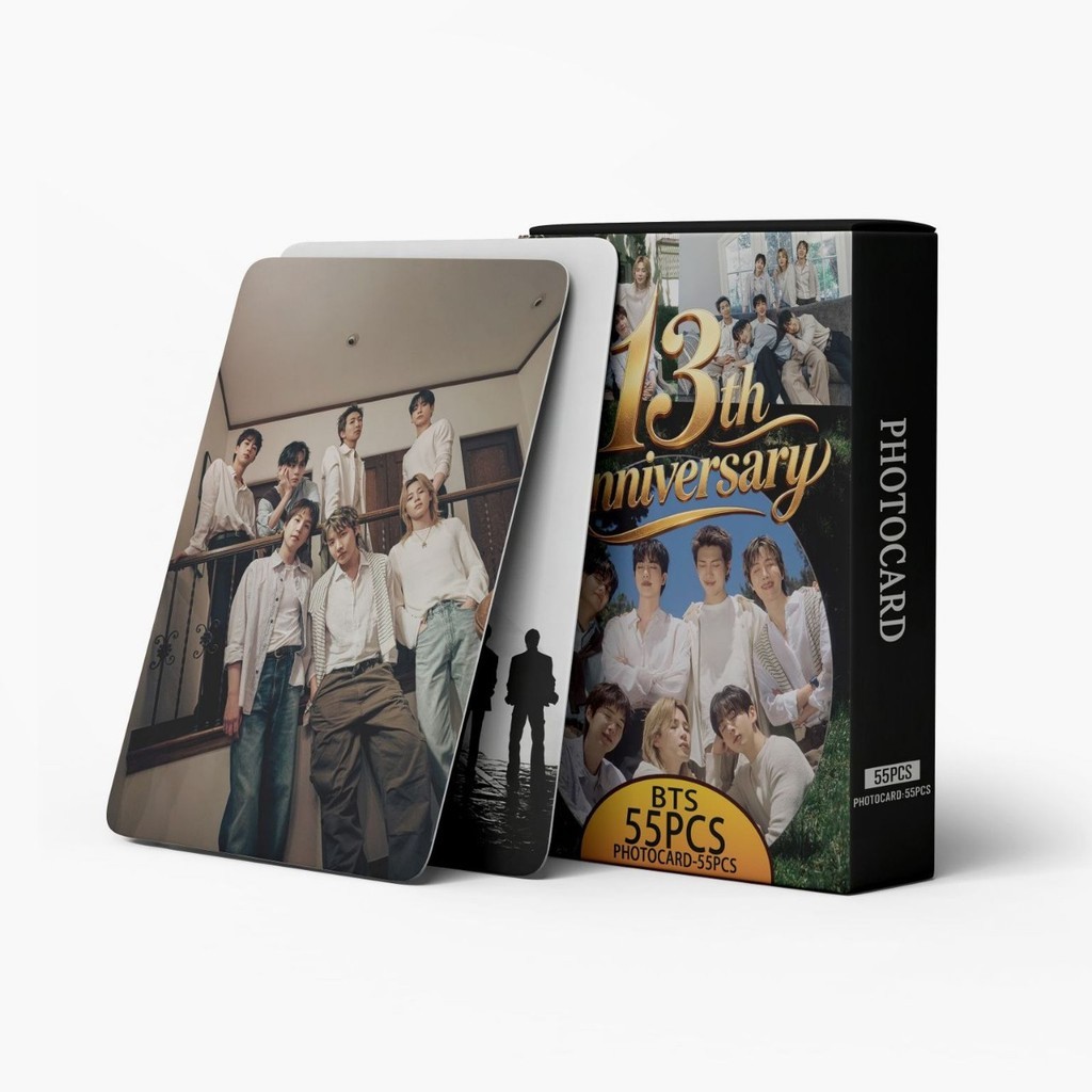 55 แผ่น BT Egg-Proof Youth League 13th Anniversary HD Photo Card KPOP Merchandise LOMO Photo Card