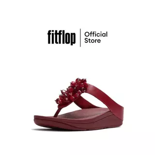 FITFLOP FINO BEAD-CLUSTER TOE-POST รองเท้าแตะแบบหูหนีบผู้หญิง รุ่น A2D-D47 สี RED