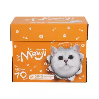 MEWJI กระดาษถ่ายเอกสาร A4 70แกรม แพ็ค 5 รีม