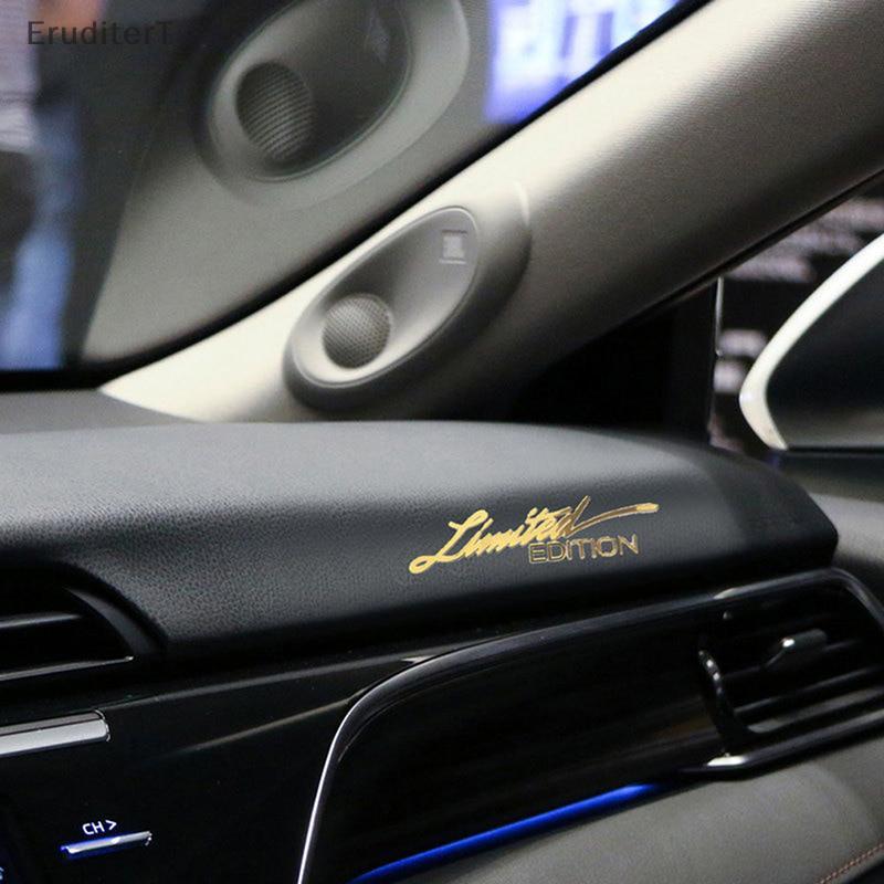 [EruditerT] Limited Edition Emblem Stiers 3D Metal Stiers Creative Car Body Door Window Motorcycle Mobile Phone Laptop Decals อุปกรณ์ตกแต่งรถยนต์ [ใหม่]
