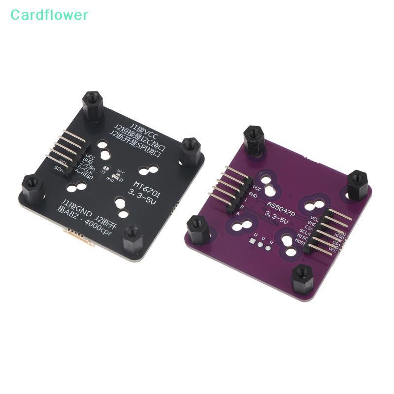 <Cardflower>AS5600 โมดูลแม่เหล็กแบบตั้งโปรแกรมได้สําหรับการตรวจจับตําแหน่งที่แม่นยําในการใช้งานหุ่นย