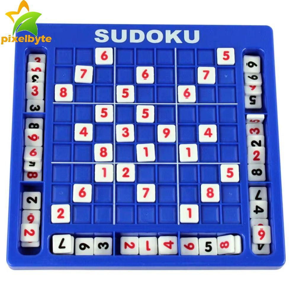 PIXELBYTE 1 ชุด Sudoku Crosswords ของเล่น,เก้าตาราง Early Education Sudoku ปริศนาของเล่น,คณิตศาสตร์ห