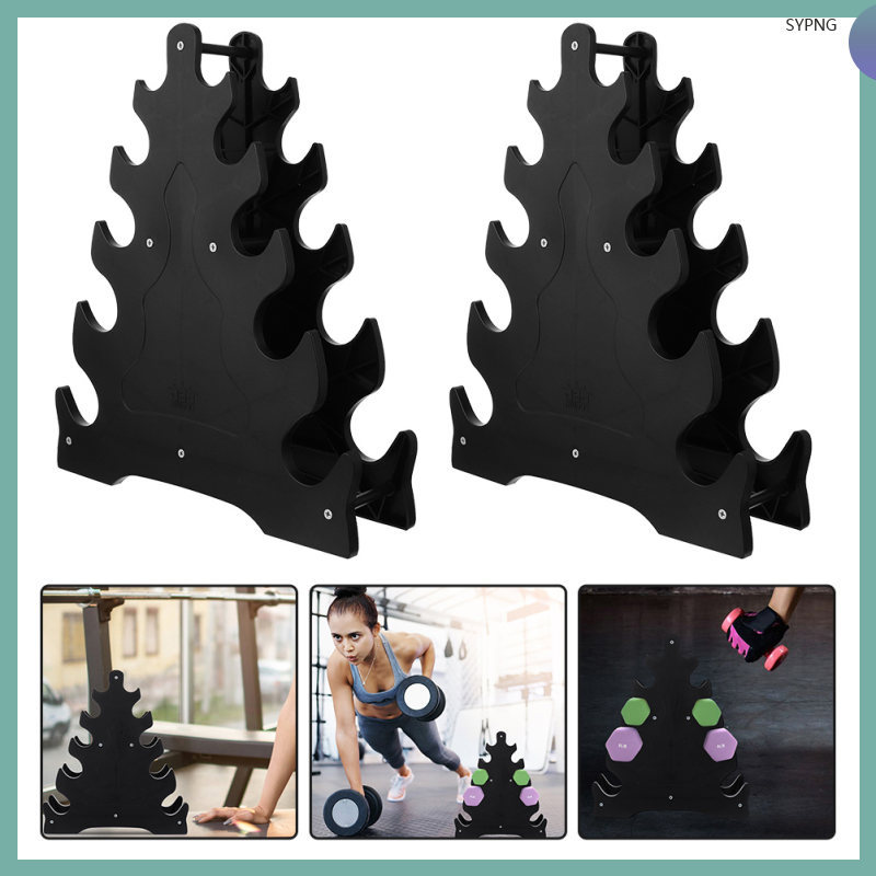 อุปกรณ์ยิม Dumbbell Storage Weight Stand Holder for Weights Display Rack shaoyiping