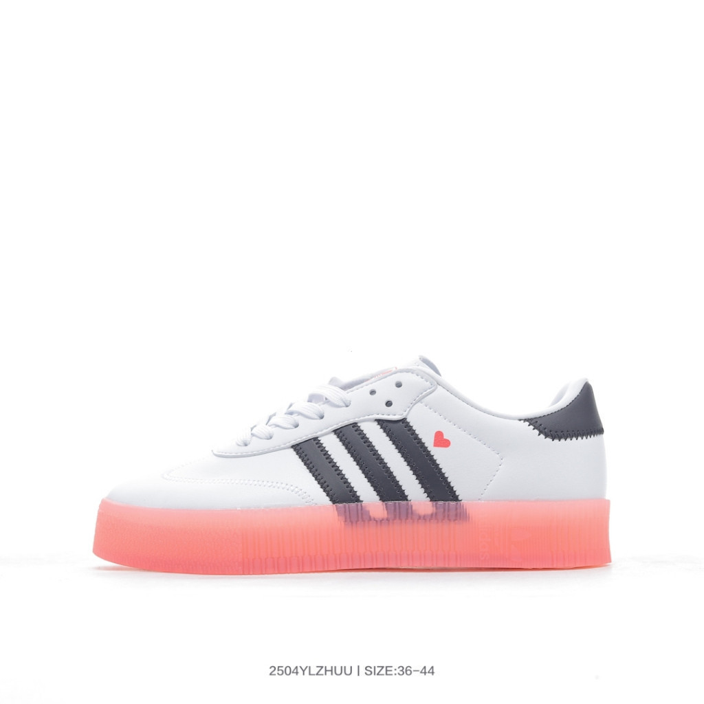 Adidas Clover Samba Rose W Classic Casual Low-Top Platform Shoes