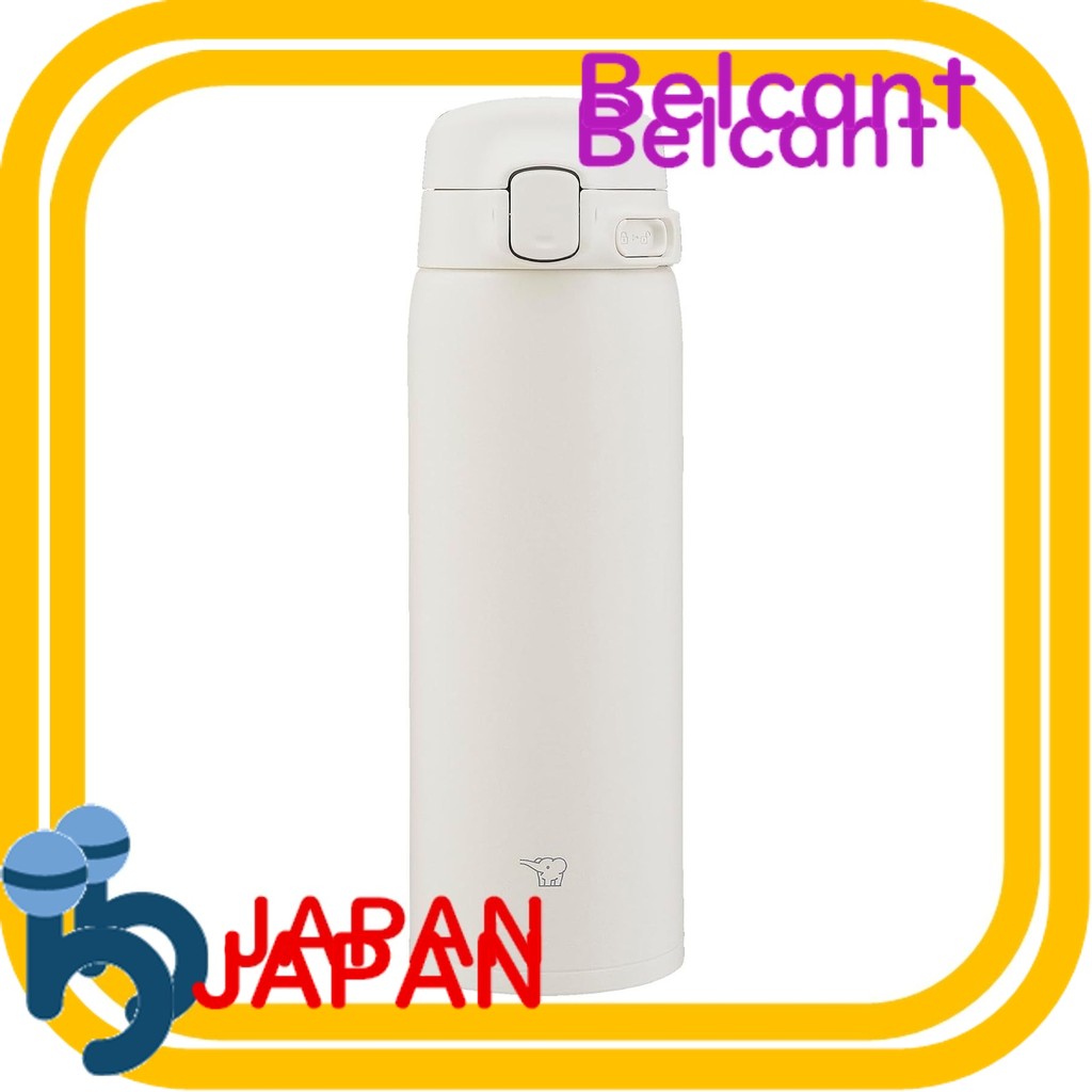 Zojirushi Water Bottle, 480ml, Easily Washable, Dishwasher Safe, Seamless, Only 2 Items to Wash, Lig