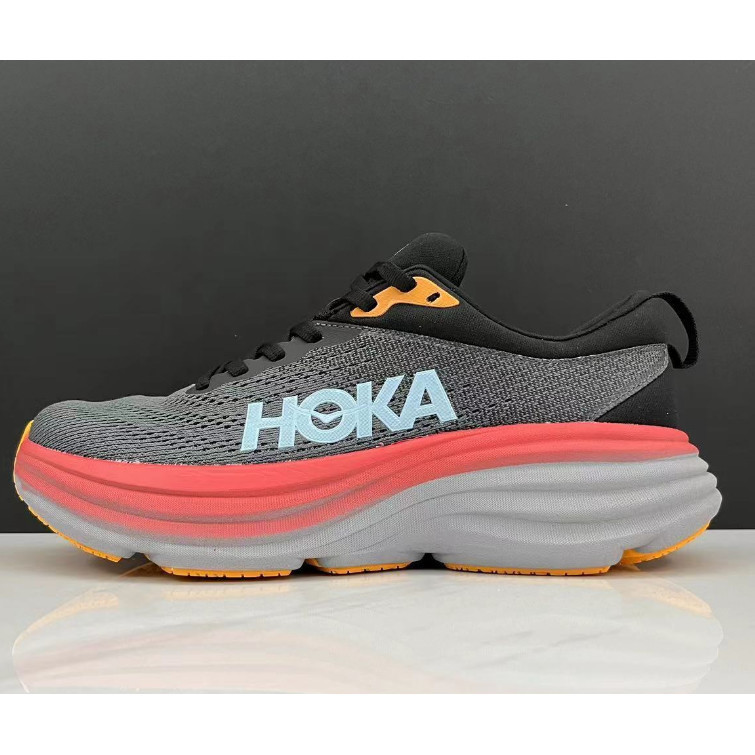 HHLA JXTL HOKA ONE ONE Bondi8 Bondi8 รองเท้าวิ่งชายและหญิงยอดนิยม马拉松