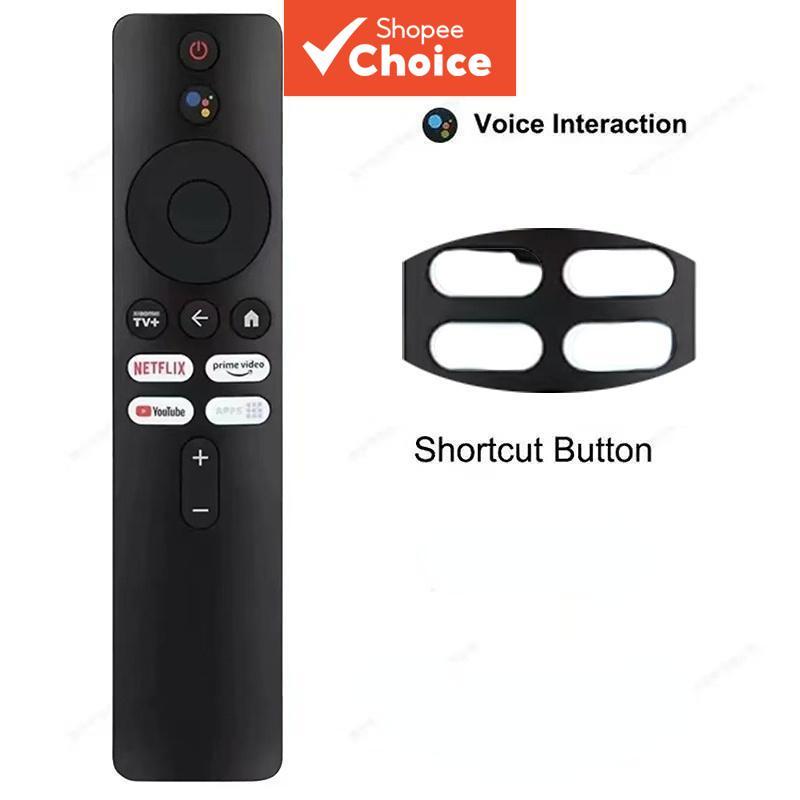 รีโมทคอนโทรลบลูทูธเสียง XMRM-M3 เข้ากันได้กับ Xiaomi TV Box S (รุ่นที่ 2) MDZ-28-AA