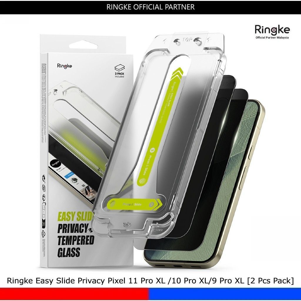 Ringke Easy Slide Privacy Google Pixel 11 Pro XL / 10 Pro XL / 9 Pro XL / 10 Pro / 9 Pro / 11 / 10 /