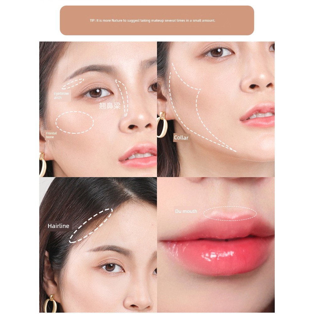 contour stick คอนทัวร์ Novo Double-Headed Dual-Use Brightening Lying Silkworm Pen