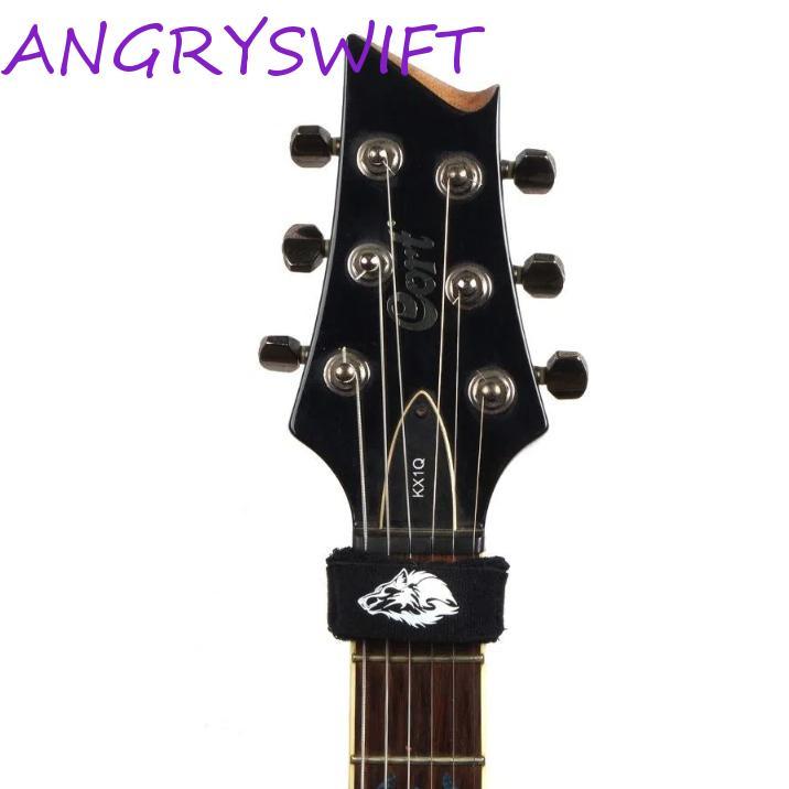 ANGRYSWIFT Fret Wrap Guitar, Noise ติดตั้งง่ายกีตาร์ Beam Tape, ชิ้นส่วนกีตาร์ Wrap Noise Damper ปรั