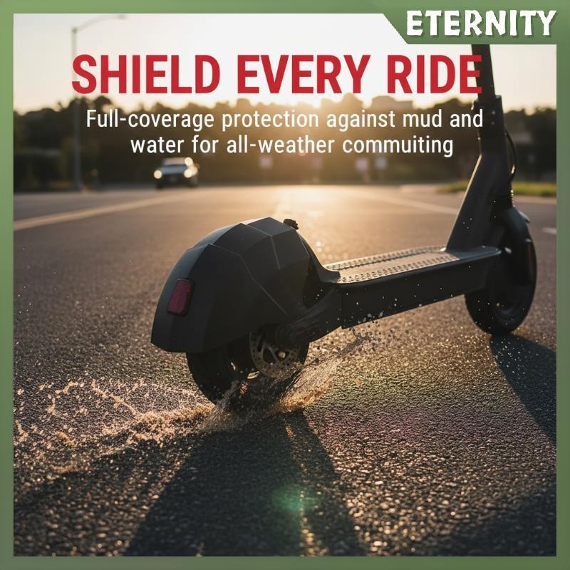 ETERNITY สําหรับ Kukirin G2 G3 G4 สกู๊ตเตอร์ด้านหลัง Reflector ด้านหลัง Mudguard ล้อป้องกัน Kukirin 
