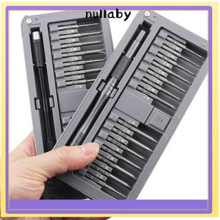 NULLABY ไดร์เวอร์สกรูแม่เหล็ก, ชุดไขควงเหล็ก S2 มัลติฟังก์ชั่น, ทนทาน 30 in 1 Pop-up Bits ขยายชุด PC ซ่อมโทรศัพท์