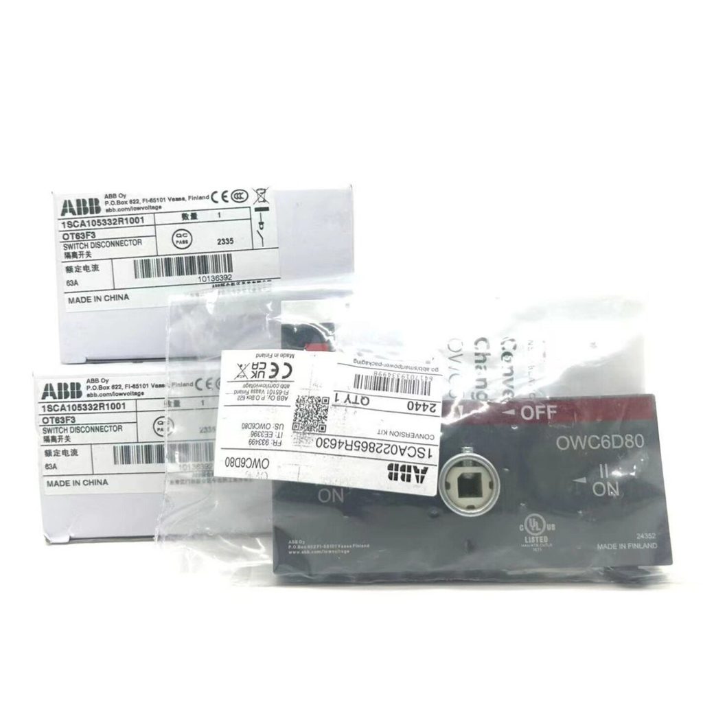 ABB คู่มือ Dual Power Switch สวิทช์แยก OT16F3C OT25F3C OT40F3C OT63F3C OT80F3C