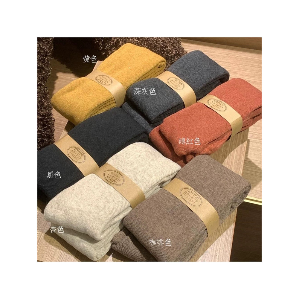 จัดส่งฟรีกว่า3คู่6สีได้!ฤดูใบไม้ร่วงฤดูหนาวต้องการ JK College All-Match Over-the-Knee หนาเทอร์รี่ถุง