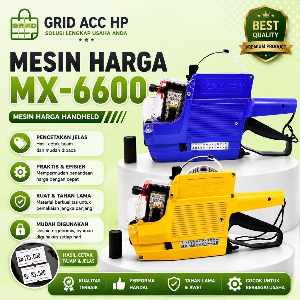 ราคาหลักฉลาก TYPE MX-6600 FJS Y-024 / ราคา LABEL TOOL MX-6600