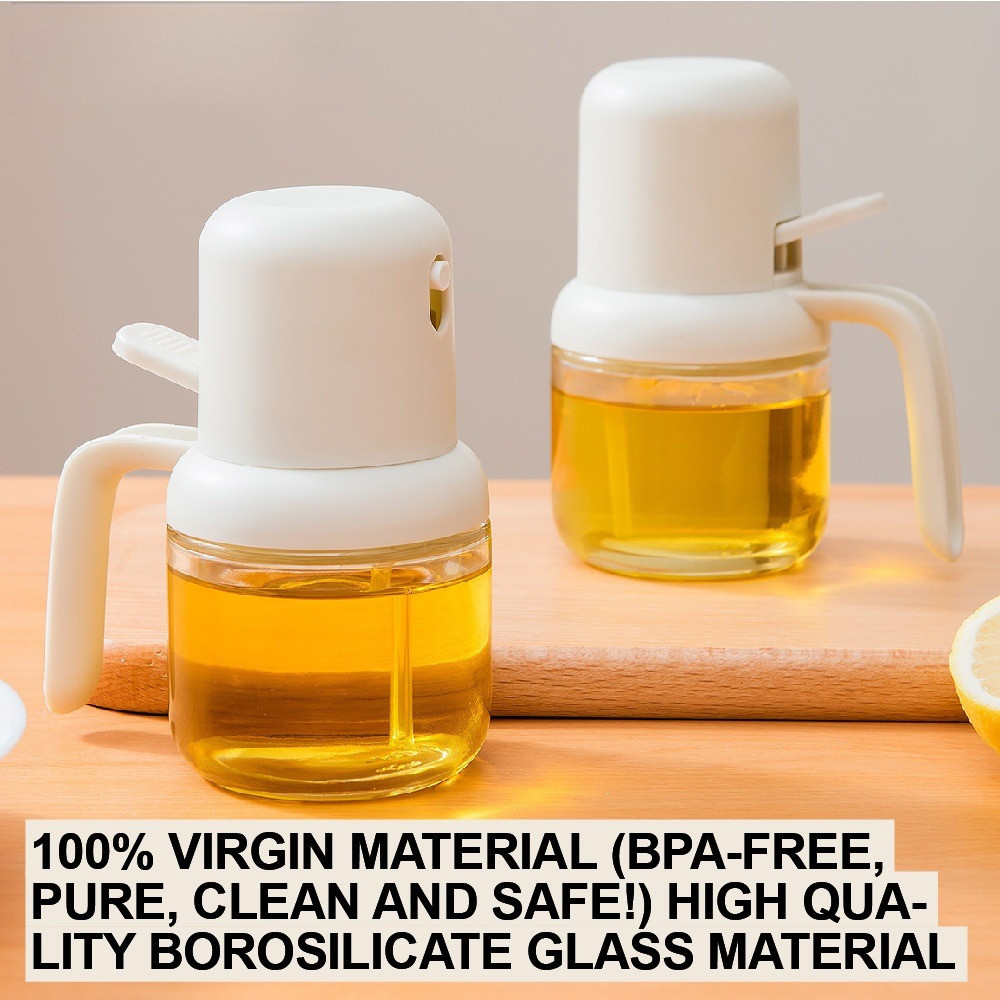 225ml Multifunction Oil Spray Bottle Air Fryer Oil Sprayer Dispenser Bottle Leak Proof Cooking Oil P