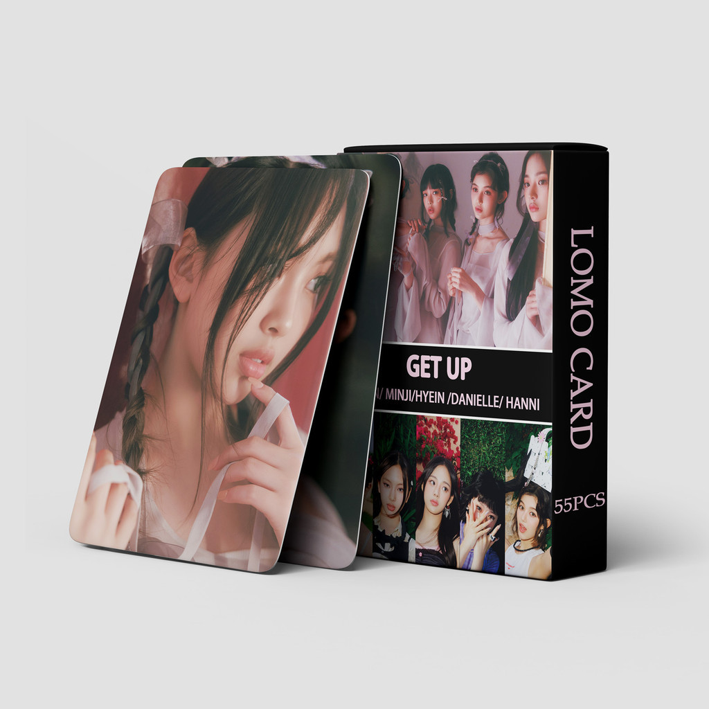 การ์ดปลาวาฬ 55 ใบ MINJI HAERIN DANIEL KPOP สินค้า LOMO Photocard