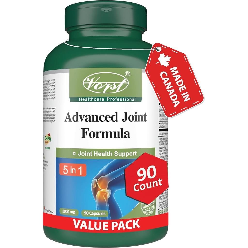 VORST Advanced Joint Formula 1000มก. พร้อมคอลลาเจน MSM | 90 แคปซูล