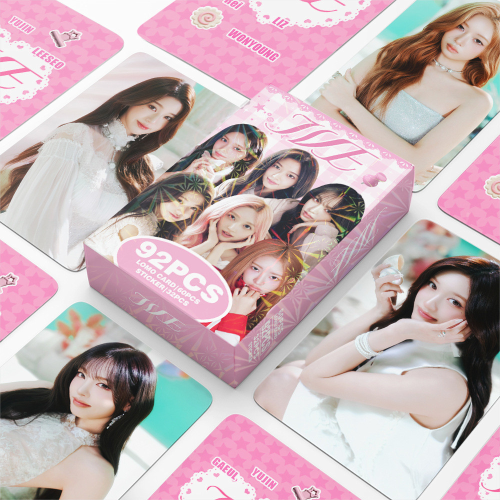92-96 ชิ้น/กล่อง IVE REVIVE การ์ด Lomo 2026 SEASONS GREETINGS SECRET Wonyoung EMPATHY IVE MINE สติ๊ก