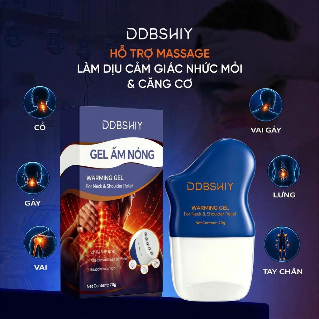 WARMING GEL Soothing Heating GEL ผ่อนคลายไหล่คอ Tyred Relax Body Massage