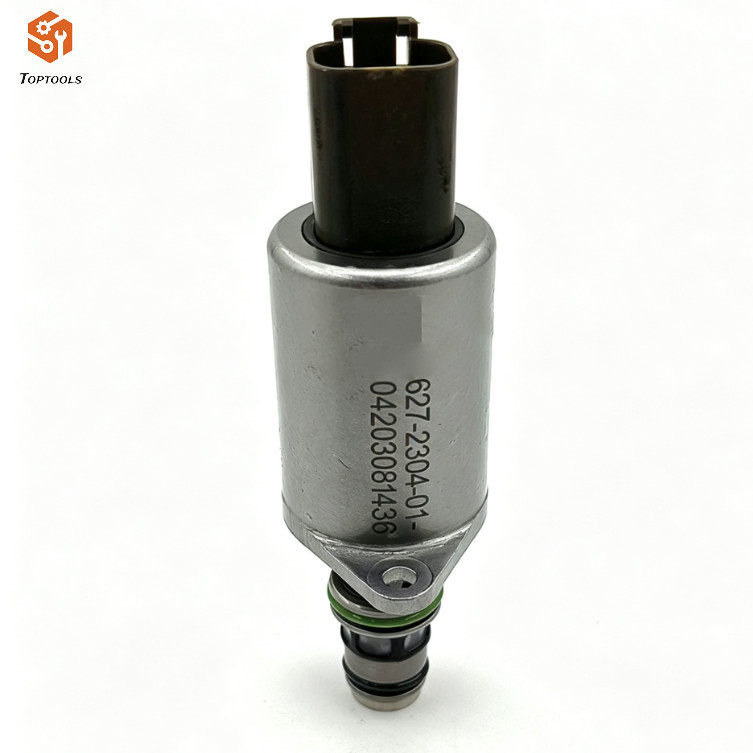 อลูมิเนียมไฮดรอลิก Solenoid วาล์ว 627-2304 สําหรับ CAT 320GC 323GC 330GC 336GC